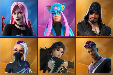 Haze, Alli, Blackheart, Catalyst, Era, Fade