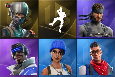 Elite Agent, Take The L, Solid Snake, Blue Striker, Blue Team Leader, Prodigy