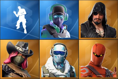 Laugh It Up, Breakpoint, Blackheart, Calamity, Frostbite, Hybrid