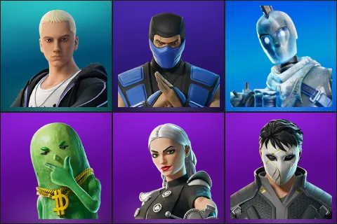 Slim Shady, Sub-Zero (MK3), Glacial Dummy, Big Dill, Cassidy Quinn, Daigo