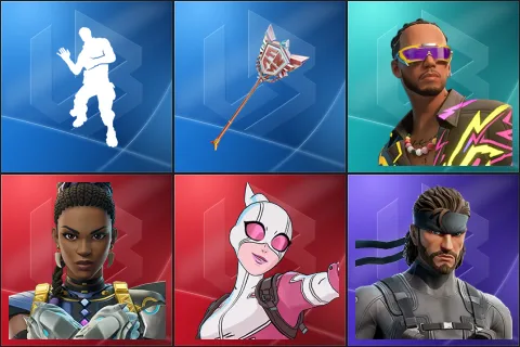 Laugh It Up, The Axe of Champions 2.0, Lewis Hamilton, Shuri, Gwenpool, Solid Snake