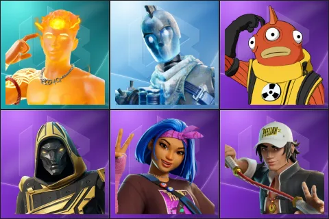 MrSavage, Glacial Dummy, Blinky Fishstick, Blitz Knight, Carina, Carter Wu
