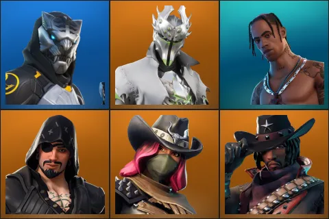 Huntmaster Saber, Rogue Spider Knight, Travis Scott, Blackheart, Calamity, Deadfire