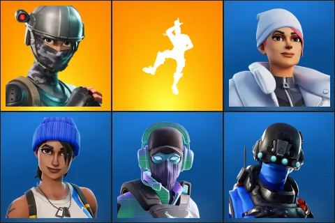 Elite Agent, Take The L, Blizzard Bomber, Blue Team Leader, Breakpoint, Carbon Commando