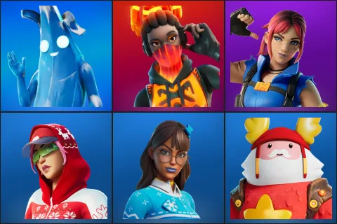 Polar Peely, Tectonic Komplex, Explorer Emilie, Arctic Adeline, Blizzabelle, Guff Gringle