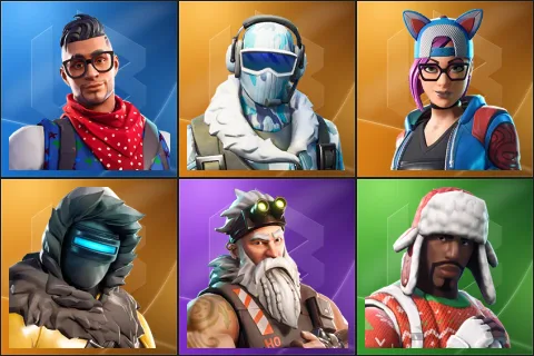 Prodigy, Frostbite, Lynx, Zenith, Sgt. Winter, Yuletide Ranger