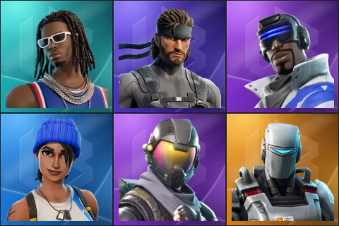 Playboi Carti, Solid Snake, Blue Striker, Blue Team Leader, Rogue Agent, A.I.M.