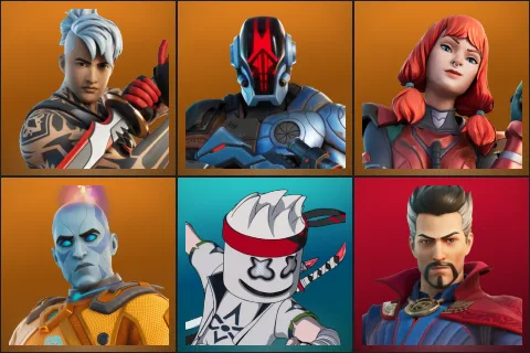 Ronin, The Foundation, The Imagined, The Origin, MARSHINOBI, Doctor Strange