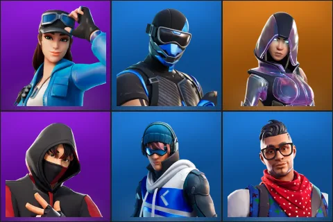 Cloud Striker, Fixer, Glow, IKONIK, Point Patroller, Prodigy