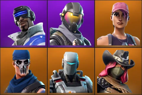 Blue Striker, Rogue Agent, Rose Team Leader, Warpaint, A.I.M., Calamity