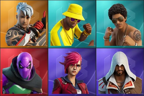 Ronin, Anderson .Paak, Bruno Mars, Prowler, Arcane Vi, Ezio Auditore