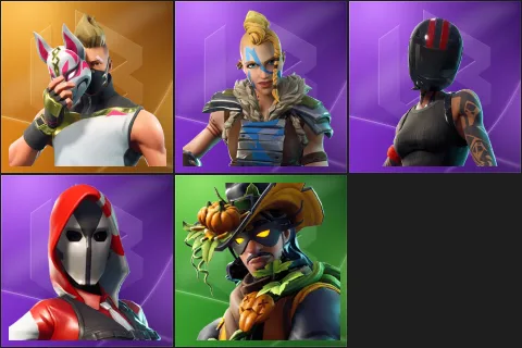 Drift, Huntress, Redline, The Ace, Patch Patroller