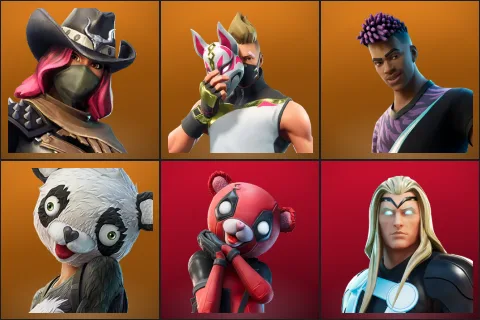 Calamity, Drift, Fade, P.A.N.D.A Team Leader, Cuddlepool, Thor