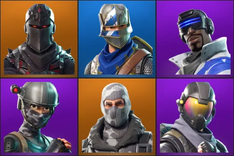 Black Knight, Blue Squire, Blue Striker, Elite Agent, Havoc, Rogue Agent