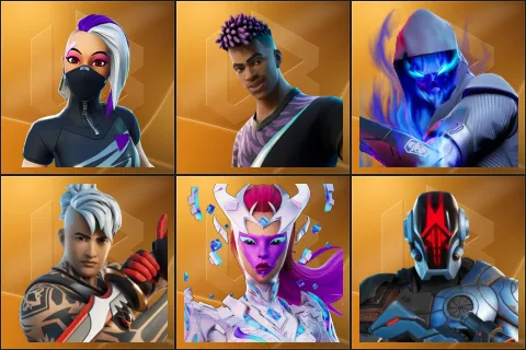 Catalyst, Fade, Fusion, Ronin, The Cube Queen, The Foundation