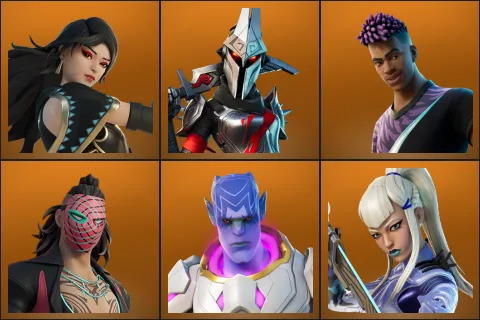 Era, Eternal Knight, Fade, Kado Thorne, Kymera, Mizuki