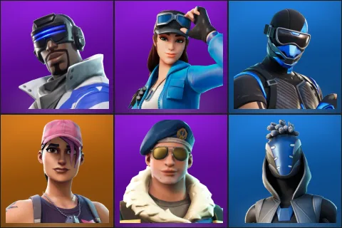 Blue Striker, Cloud Striker, Fixer, Rose Team Leader, Royale Bomber, Sultura