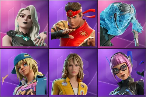 Carletta, FIRE Master Kai, Gale, Malibu, The Bride, Void Walker Lynx