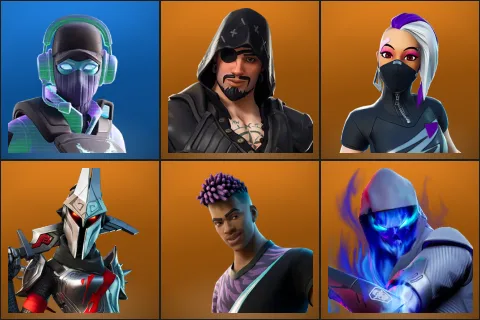 Breakpoint, Blackheart, Catalyst, Eternal Knight, Fade, Fusion