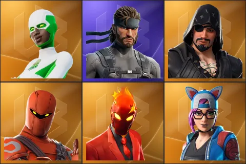Backlash, Solid Snake, Blackheart, Hybrid, Inferno, Lynx