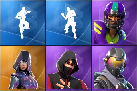 Scenario, Laugh It Up, Blitz, Glow, IKONIK, Rogue Agent