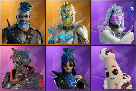 Omegarok, Spectra Knight, Dr. VinderBot, Drakon Steel Hybrid, Hope, Lil Split