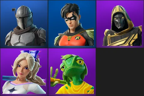 Mandalorian Warrior, Robin, Blitz Knight, Haylee Skye, Ziggy