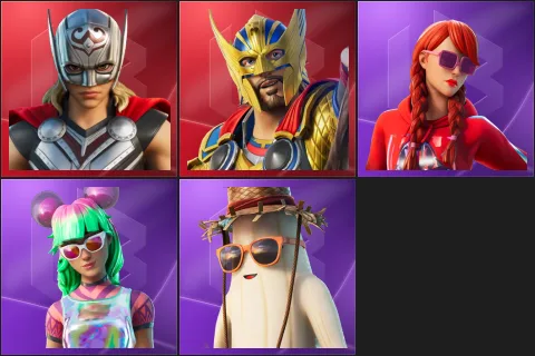 Mighty Thor, Thor Odinson, Summer Fable, Tropical Punch Zoey, Unpeely
