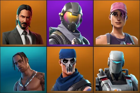 John Wick, Rogue Agent, Rose Team Leader, Travis Scott, Warpaint, A.I.M.