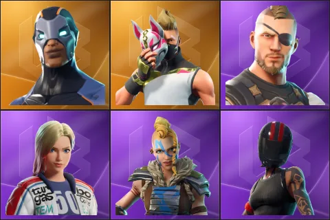 Carbide, Drift, Battlehawk, Dueling Dragons Jackie, Huntress, Redline