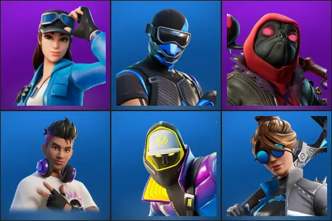 Cloud Striker, Fixer, Dark Doggo, Chord Kahele, Subzero Cryptic, Wavebreaker