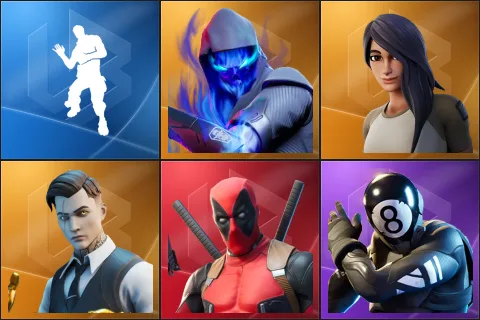 Laugh It Up, Fusion, Gear Specialist Maya, Midas, Deadpool, 8-Ball vs Scratch