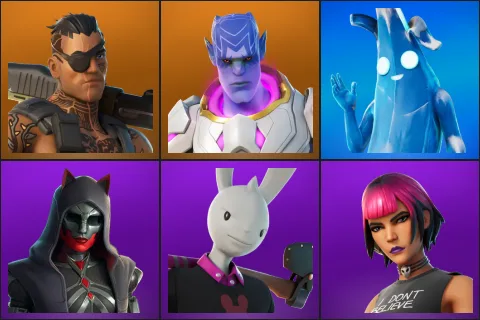 Joey, Kymera, Polar Peely, Felina, Guggimon, Sunny