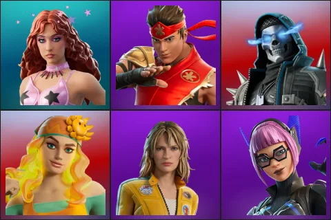 Chappell Roan, FIRE Master Kai, Skull Raider, Soleil, The Bride, Void Walker Lynx