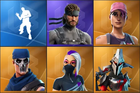 Laugh It Up, Solid Snake, Rose Team Leader, Warpaint, Catalyst, Eternal Knight