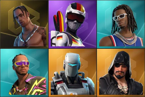 Travis Scott, Mogul Master (GER), Playboi Carti, Lewis Hamilton, A.I.M., Blackheart