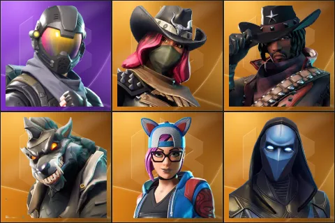 Rogue Agent, Calamity, Deadfire, Dire, Lynx, Omen