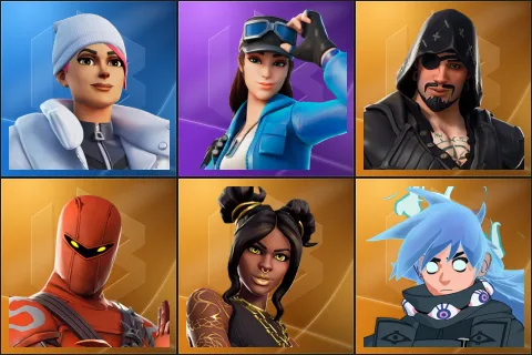 Blizzard Bomber, Cloud Striker, Blackheart, Hybrid, Luxe, Nezumi