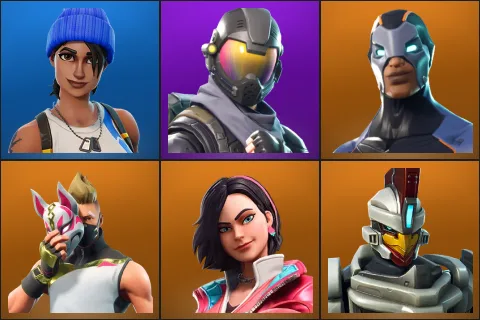 Blue Team Leader, Rogue Agent, Carbide, Drift, Rox, Sentinel