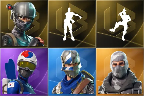 Elite Agent, Floss, Take The L, Mogul Master (KOR), Blue Squire, Havoc