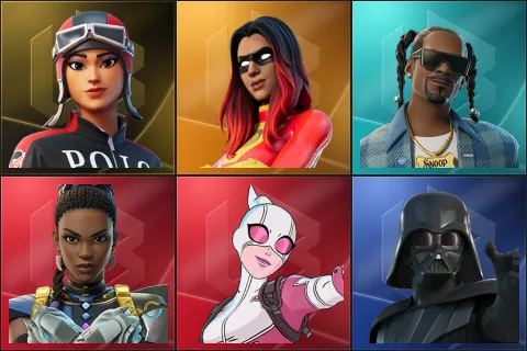 Polo Prodigy, Joltara, Snoop Dogg, Shuri, Gwenpool, Darth Vader