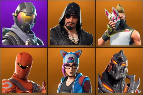 Rogue Agent, Blackheart, Drift, Hybrid, Lynx, Ruin
