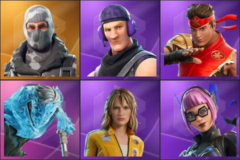 Havoc, Sub Commander, FIRE Master Kai, Gale, The Bride, Void Walker Lynx