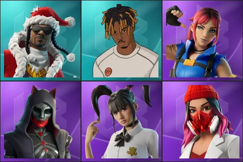 Santa Dogg, Slayer Juice WRLD, Explorer Emilie, Felina, Yuki Yubari, Yulejacket
