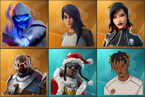 Fusion, Gear Specialist Maya, Sorana, The Scientist, Santa Dogg, Slayer Juice WRLD