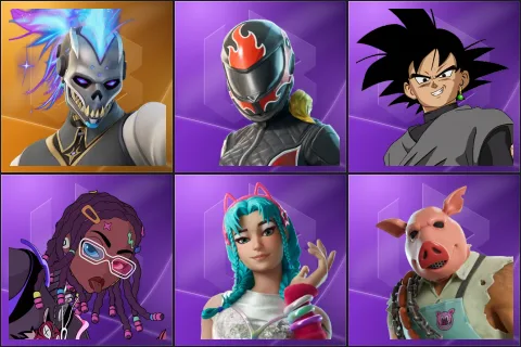 Renzo the Destroyer, Burnoff, Goku Black, Imani, Katalina, Pig the Butcher