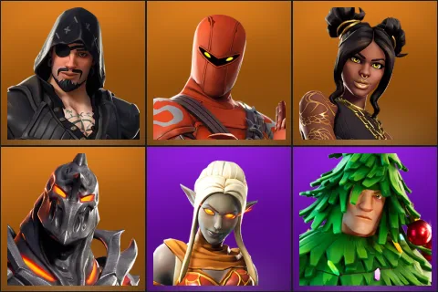 Blackheart, Hybrid, Luxe, Ruin, Ember, Lt. Evergreen