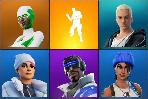 Backlash, Laugh It Up, Slim Shady, Blizzard Bomber, Blue Striker, Blue Team Leader