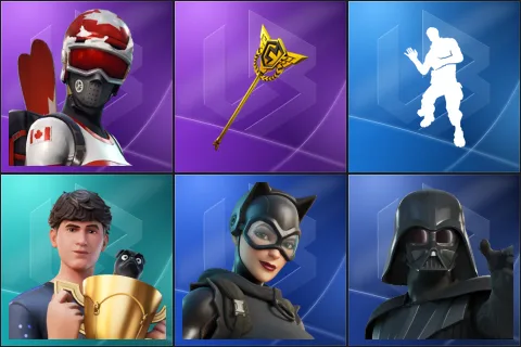 Mogul Master (CAN), The Axe of Champions, Laugh It Up, Bugha, Catwoman Zero, Darth Vader