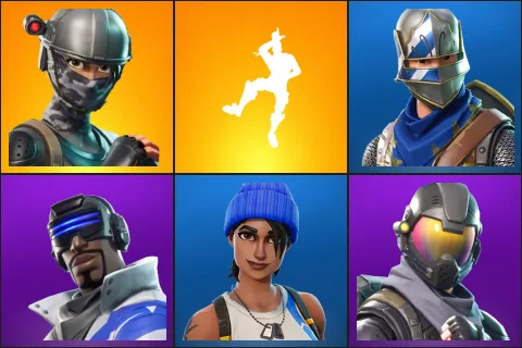 Elite Agent, Take The L, Blue Squire, Blue Striker, Blue Team Leader, Rogue Agent
